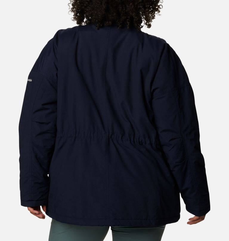 Women's Columbia Maple Hollow Insulated Jackets Navy | Plus Size CA-HA64L